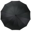 Зонт Lui, черный с красным фото 2